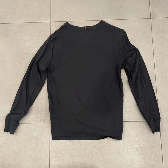 Men's Tommy Hilfiger Long Sleeve Cotton Shirt - Picture 3 of 6